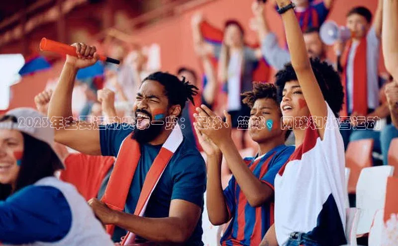 2023年主要运动赛事一览：足球、篮球、网球和冰雪运动